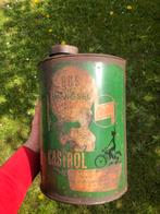 Bidon d’huile olieblik oil olie blik vintage Castrol 2 temps, Verzamelen