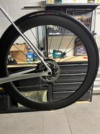 Carbon 4za skiron 50mm disc wielset racefiets, Ophalen, Zo goed als nieuw, Racefiets, Wiel