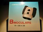 Absoluut nieuwe mini-verrekijker 8-20x25+koffer. NEGEN, Ophalen of Verzenden, Nieuw, Overige typen, Met hoes of tas
