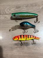 Grote popper, plug en swimbait, Watersport en Boten, Hengelsport | Roofvissen, Ophalen of Verzenden, Zo goed als nieuw