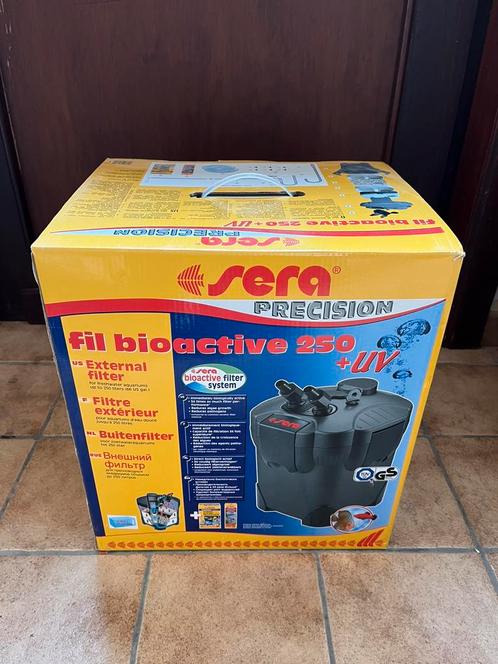 Sera Fil Bioactitve 250 + UV Filterset, Dieren en Toebehoren, Vissen | Aquaria en Toebehoren, Gebruikt, Filter of Co2, Ophalen