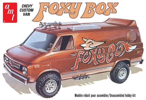 AMT (01265): Chevy van "Foxy Box" au 1:25, Hobby & Loisirs créatifs, Modélisme | Voitures & Véhicules, Neuf, Voiture, Plus grand que 1:32