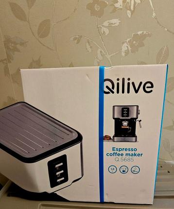 Cafetière expresso Qilive, Enlèvement, Neuf