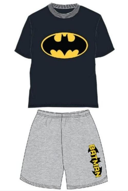 Batman Shortama Z/G - Maat 98 - 110 - 116, Enfants & Bébés, Vêtements enfant | Taille 116, Neuf, Garçon, Vêtements de nuit ou Sous-vêtements