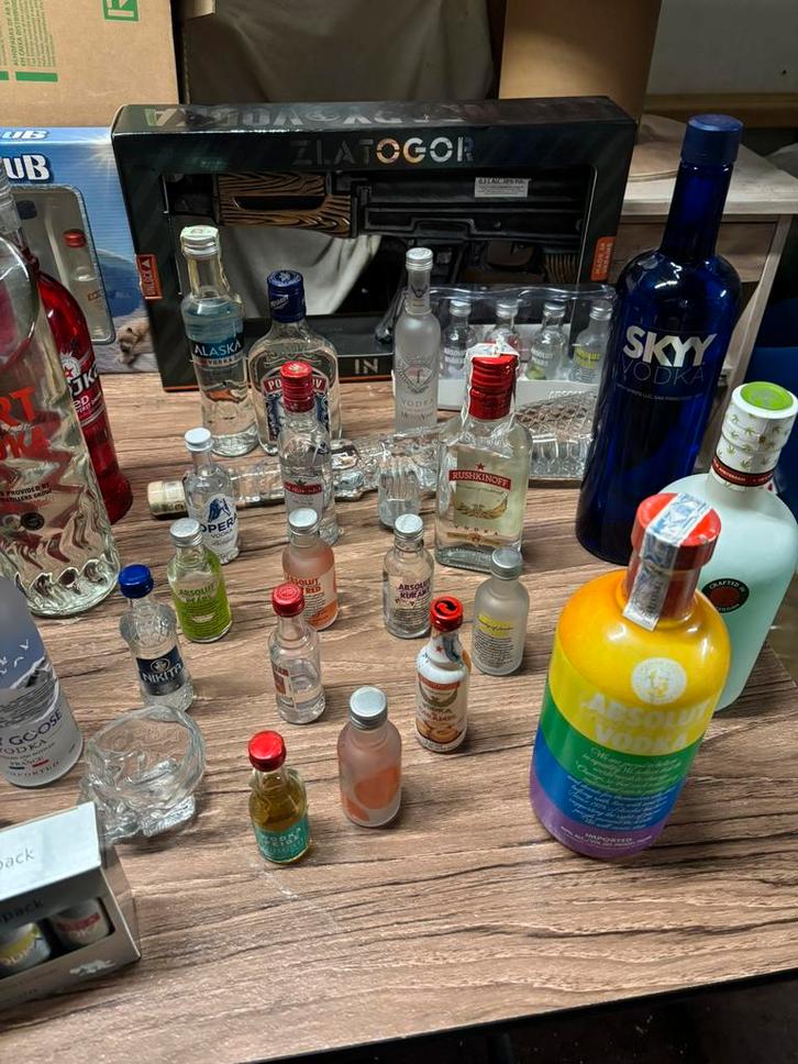 Enorme collection de plus de 100 bouteuilles de vodka !!, Collections, Vins, Comme neuf, Enlèvement