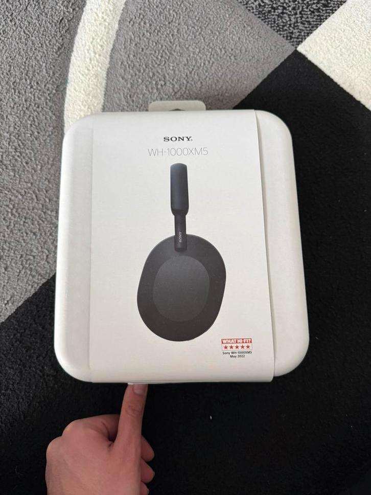 Sony WH-1000XM5, Audio, Tv en Foto, Hoofdtelefoons, Op oor (supra aural), Sony, Draadloos, Bluetooth, Ophalen