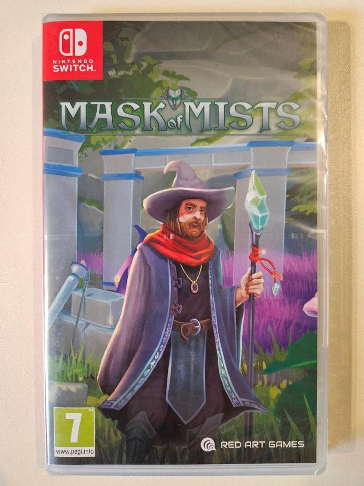 Mask of Mists / Switch (Nieuw), Games en Spelcomputers, Games | Nintendo Switch, Nieuw, Puzzel en Educatief, 1 speler, Vanaf 7 jaar