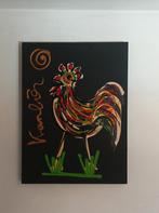 Kanbier 80 cm / 60; cm met certificaat, Antiek en Kunst, Kunst | Schilderijen | Modern, Ophalen