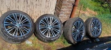 4 jantes originales BMW 18" série 5 G30-G31 beschikbaar voor biedingen