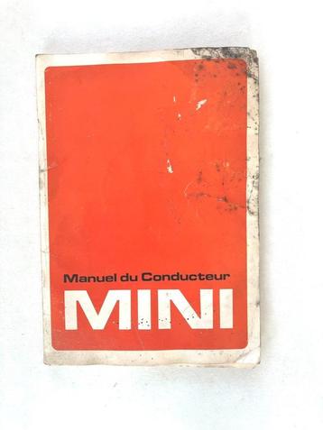 Handleiding MINI 1989.  disponible aux enchères