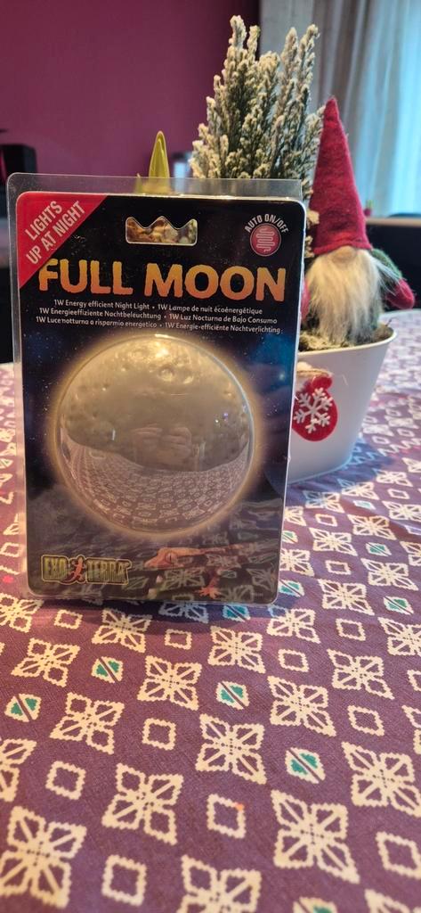 Éclairage effet lune exo Terra, Dieren en Toebehoren, Reptielen en Amfibieën | Toebehoren, Zo goed als nieuw, Verlichting, Ophalen of Verzenden