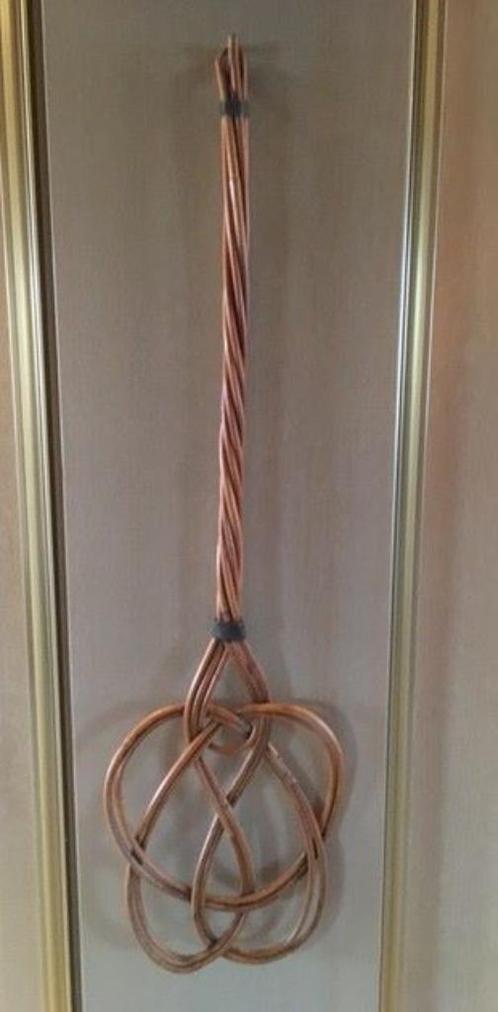 Oude mattenklopper (vintage), Antiek en Kunst, Curiosa en Brocante, Ophalen of Verzenden