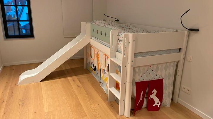 Hoogslaper - stapelbed, Kinderen en Baby's, Kinderkamer | Stapelbedden en Hoogslapers, Zo goed als nieuw, Hoogslaper, Ophalen