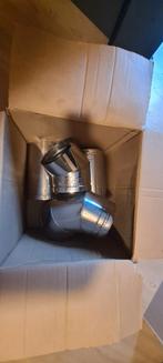 Tuyaux concentriques et cheminée toit - inox - gaz, Enlèvement, Comme neuf, Extracteur