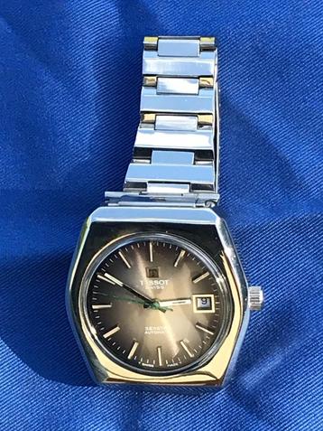 Tissot Swiss Seastar Automatic Vintage Herenhorloge, Staal, Staal, Polshorloge, Zo goed als nieuw