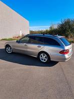 Mercedes E200 2008 automatische stationwagen., Auto's, Zwart, 4 cilinders, 5 deurs, Particulier