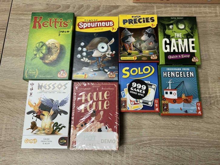 Spellenpakket 21, Hobby en Vrije tijd, Gezelschapsspellen | Bordspellen, Zo goed als nieuw, Ophalen of Verzenden