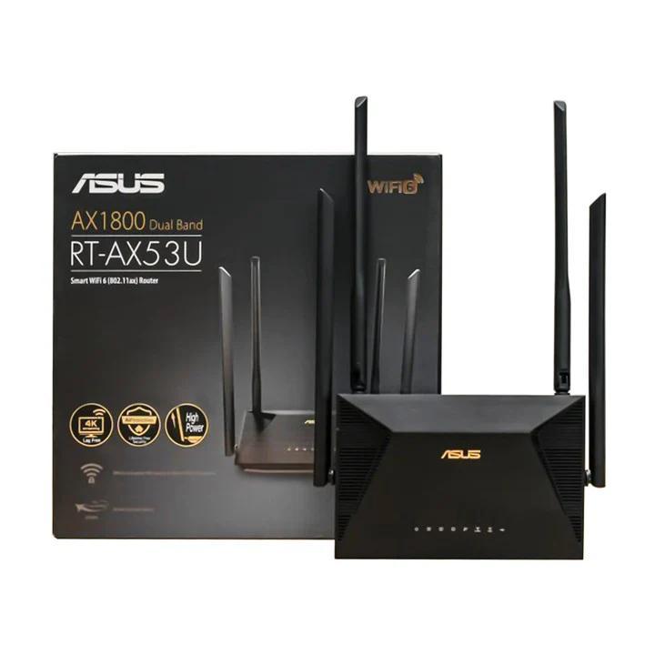 Routeur ASUS RT-AX53U, Informatique & Logiciels, Routeurs & Modems, Comme neuf, Routeur, Enlèvement ou Envoi