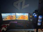Gaming pc + monitors, toetsenbordmuis etc, Computers en Software, Ophalen, Zo goed als nieuw, Gaming