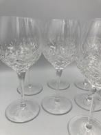 8 kristallen glazen Ajka crystal, Verzamelen, Glas en Drinkglazen, Ajka, Ajka, Ophalen of Verzenden, Ajka