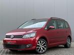 Volkswagen Touran 1.6 TDi DSG 7 places Cruise Navi Park Sens, Autos, Volkswagen, Rouge, Euro 5, Capteur de stationnement, Entreprise