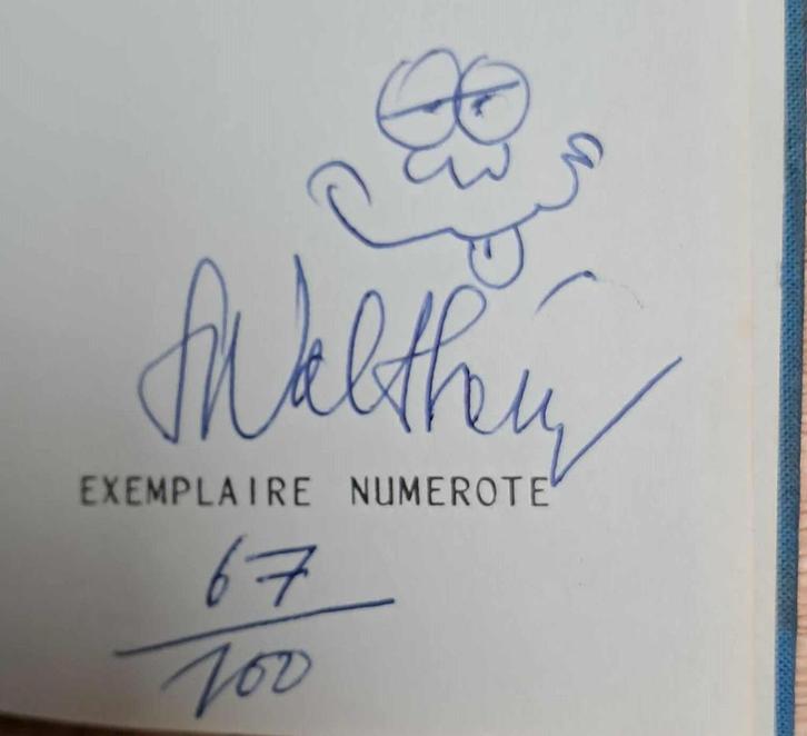 Walthéry – Tirage de Queue – Édition originale 1982, Boeken, Stripverhalen, Gelezen, Eén stripboek, Ophalen