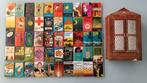 Miniatuur bibliotheek Franco Suisse., Antiek en Kunst, Curiosa en Brocante, Ophalen of Verzenden