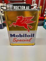 Oude lege oliekan mobil mobiloil special, Verzenden, Gebruikt, Overige typen