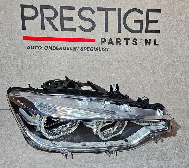Koplamp BMW 3 Serie F30 F31 LCI Voll LED Rechts 8738712-02, Auto-onderdelen, Verlichting, Gebruikt, Herkomst onderdeel bekend