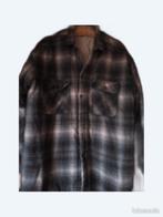 chemise flanelle épaisse pour homme, Ophalen of Verzenden, Grijs