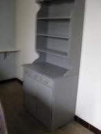 boekenkast 2 delen 35 euro zo afhalen wegens verhuis, Ophalen, Gebruikt, 50 tot 100 cm, 150 tot 200 cm