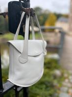 Songé Trotteur Blanc Delvaux MM handtas …19 x 24 cm, Handtassen en Accessoires, Tassen | Damestassen, Ophalen, Zo goed als nieuw