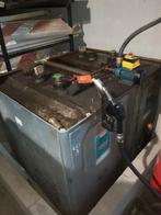 2 dubbelwandige mazouttanks van 1000l, Ophalen