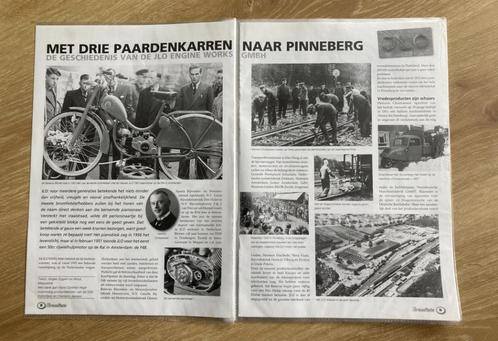 Unieke Map met documentatie JLO brommers / Motorblokken, Fietsen en Brommers, Handleidingen en Instructieboekjes, Zo goed als nieuw