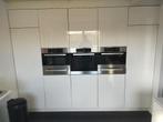 keuken ZONDER toestellen, Huis en Inrichting, Keuken | Complete keukens, Ophalen, Gebruikt, Wit, Hoogglans of Gelakt