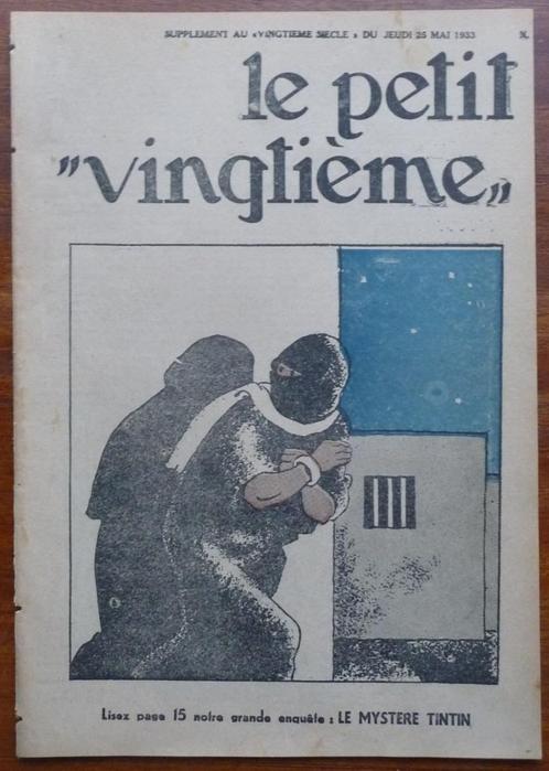 TINTIN – PETIT VINGTIEME – n21 du 25 MAI 1933, Livres, BD, Utilisé, Une BD, Envoi