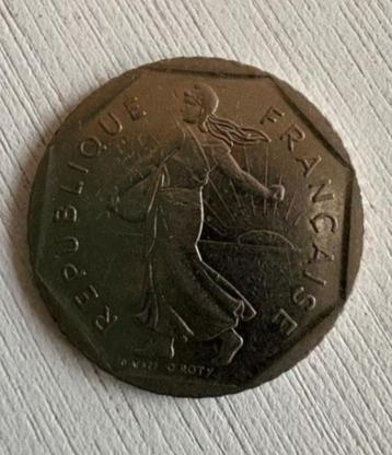 Franse munt 2 francs van 1981 beschikbaar voor biedingen