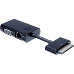 1 stuks merk HP dockconnector naar Ethernet- en VGA-adapter, Computers en Software, Pc- en Netwerkkabels, Ophalen of Verzenden