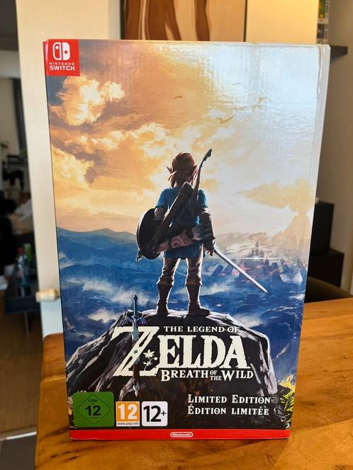 Zelda Breath Of The Wild Limited Edition collector Nintendo, Games en Spelcomputers, Games | Nintendo Switch, Nieuw, Avontuur en Actie
