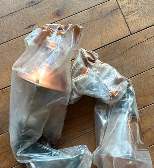3x Rustieke buiten verlichting muurbevestiging merk KAS, Antiek en Kunst, Antiek | Verlichting, Ophalen