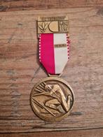 1986 Huguenin Rifle Zwitserse medaille voor de schietwedstri, Ophalen of Verzenden