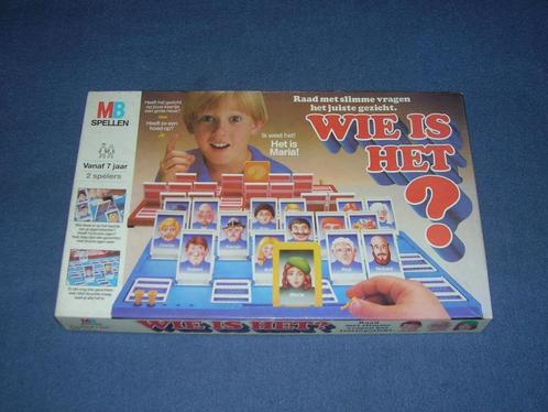 Spel: WIE IS HET ? Original, Hobby en Vrije tijd, Gezelschapsspellen | Overige, Zo goed als nieuw, Een of twee spelers, Ophalen of Verzenden