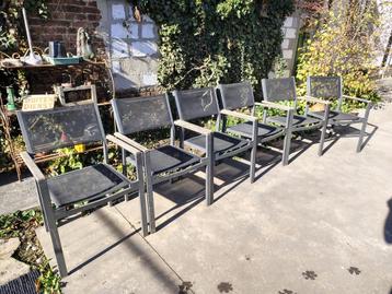  6 Tuinstoelen  beschikbaar voor biedingen