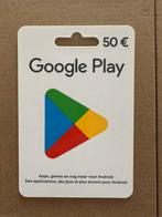 Google Play kaart (€50) voor €35, Telecommunicatie, Prepaidkaarten en Simkaarten, Ophalen, Nieuw