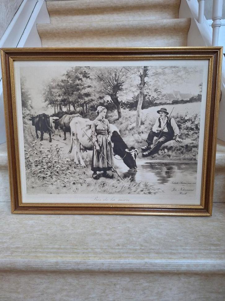 Afdruk BRAUN et Cie, Antiek en Kunst, Kunst | Tekeningen en Fotografie, Ophalen of Verzenden