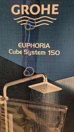 Douche XL Grohe Euphoria Cube system 150, Bricolage & Construction, Douche, Enlèvement, Chrome, Neuf