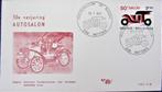 FDC BELGIË - 50e VERJARING AUTOSALON, Postzegels en Munten, Postzegels | Europa | België, Auto's, Gestempeld, Ophalen of Verzenden