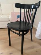 6 x zwarte stoelen, Enlèvement, Bois, Retro, Noir