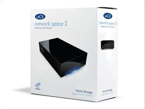 LaCie Network Space 2 Design by Neil Poulton, Informatique & Logiciels, Disques durs, Utilisé, Serveur, Externe, NAS, Envoi