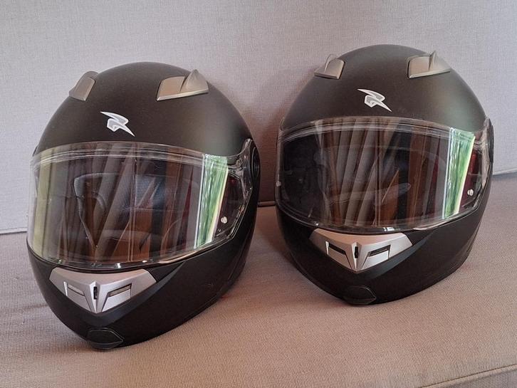 Paar bijpassende RXA modulaire helmen in de maten M en L, Motoren, Kleding | Motorhelmen, Dames, Heren, Integraalhelm, S, Overige merken